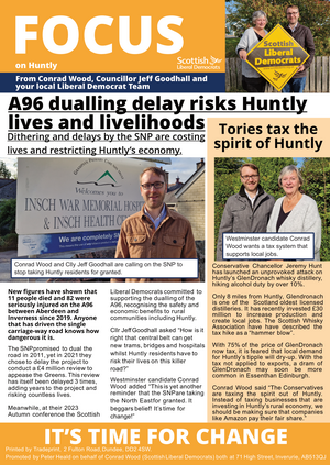 Huntly Leaflet
