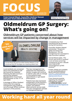 mid formartine leaflet